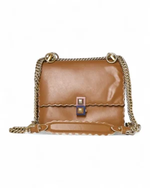 Fendi Kan I Small Wave Camello