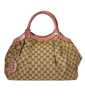 Gucci Sukey Small GG Supreme Rosa