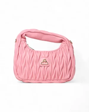 Mastrobag Hobo Medium Matelassè Pink