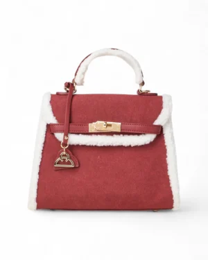 Mastrobag Kelly Small Pelliccia Wine
