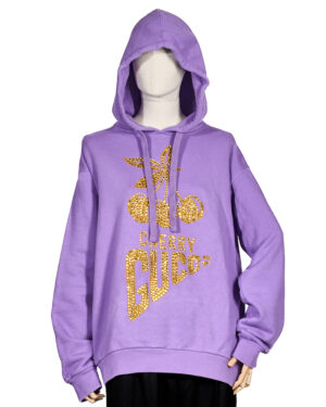 Gucci Felpa Crystal Cherry Viola