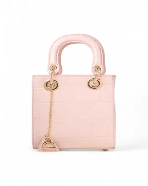 Mastrobag Tote Mini Pelle Cocco Pink