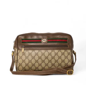 Gucci Camera Bag Vintage GG Supreme Marrone