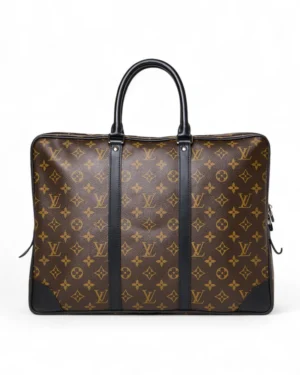 Louis Vuitton Portadocumenti Voyage MM Monogram Macassar