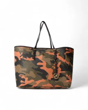 Michael Kors Shopper Quinn Large Camouflage Marrone
