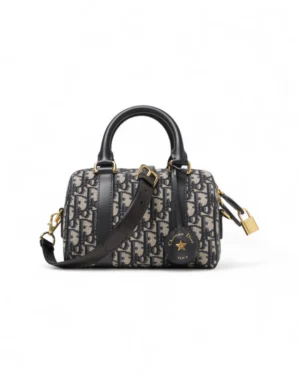 Dior Groove Small Jacquard Oblique Blu