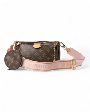 Louis Vuitton Multi Pochette Accessoires Monogram Rosa