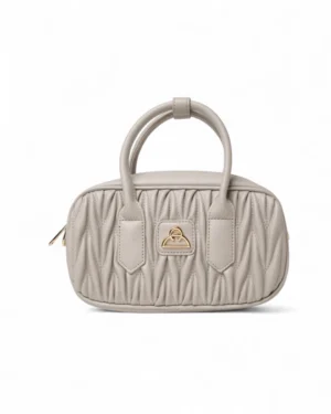 Mastrobag Bassotto Small Matelassè Taupe