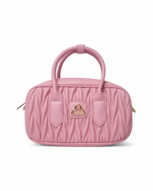 Mastrobag Bassotto Small Matelassè Pink