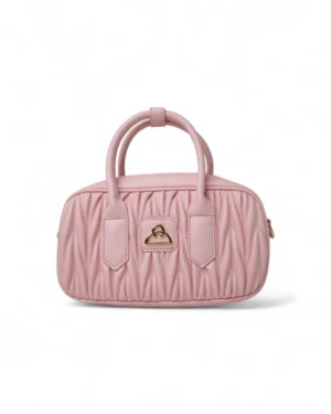 Mastrobag Bassotto Small Matelassè Rosa Confetto