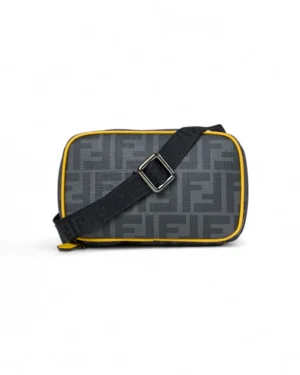 Fendi Tracolla Man FF Diagonale Grigio