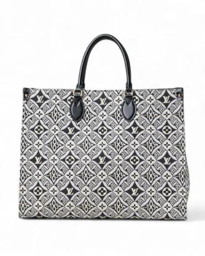Louis Vuitton OnTheGo 1854 GM Jacquard Monogram Nero