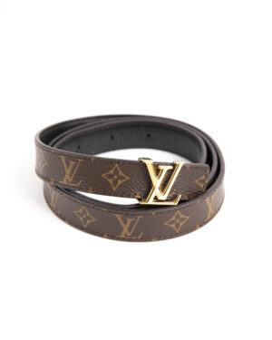 Louis Vuitton Cintura Slim Initiales Monogram