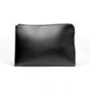 Saint Laurent Pochette Zip Large Liscia Nera
