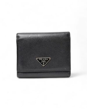 Prada Portafoglio Saffiano Nero