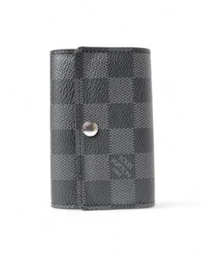 Louis Vuitton Portachiavi 6 Clip Damier Graphite
