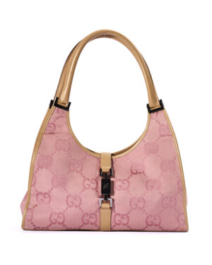 Gucci Jackie Small GG Supreme Rosa Beige