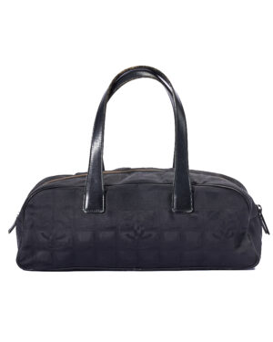 Chanel Bassotto Medium CC Tessuto Nero