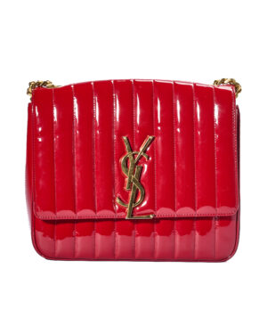 Saint Laurent Vicky Large Trapuntata Rossa