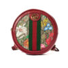 Gucci Zaino Mini Round Ophidia Flora Rosso
