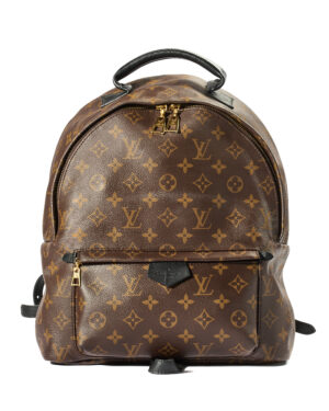 Louis Vuitton Zaino Palm Springs Medium Monogram Nero