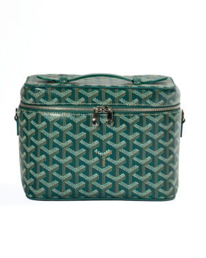 Goyard Muse Vanity Case Small Goyardine Verde