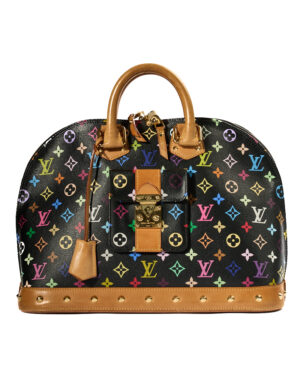Louis Vuitton Alma GM Multicolor Nero