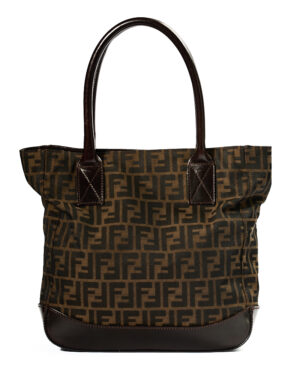 Fendi Tote Vertical Medium FF Logomania