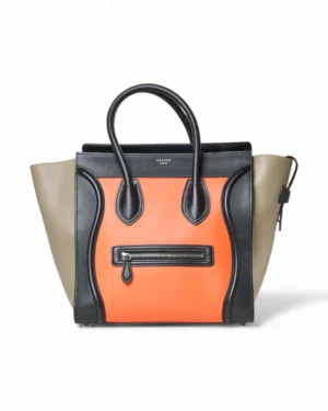 Celine Luggage Medium Tricolor Nera