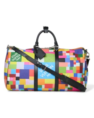 Louis Vuitton Keepall 50 Bandouliere Damier Graphite 3D Multicolor