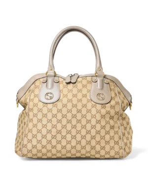 Gucci Scarlett Shopper Medium GG Supreme Fango