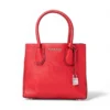 Michael Kors Mercer Small Granulata Rossa