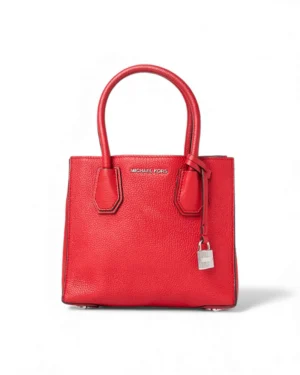 Michael Kors Mercer Small Granulata Rossa