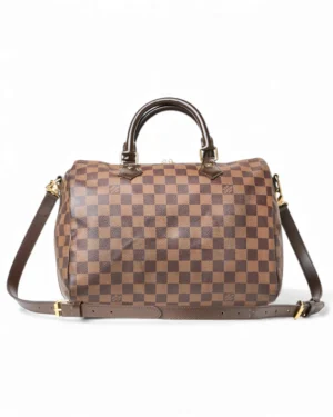 Louis Vuitton Speedy 30 Bandouliere Damier Ebene