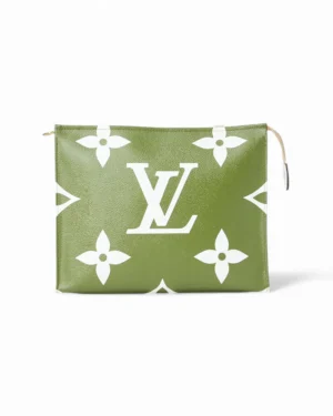 Louis Vuitton Toiletry 26 Giant Monogram Khaki Bianco