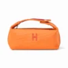 Hermès Trousse Bride-à-Brac Tela Arancione