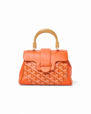 Goyard Saigon Souple Mini Goyardine Arancione