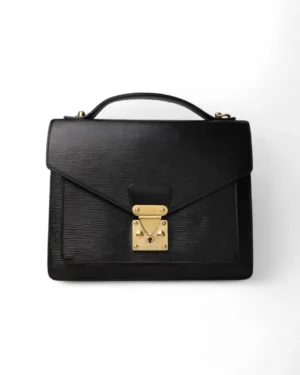 Louis Vuitton Monceau 28 Epi Nero