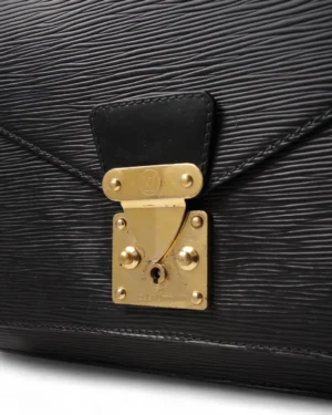Alternative view of Louis Vuitton Monceau 28 Epi Nero