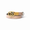 Gucci Cintura Slim Reversibile GG Marmont Nera