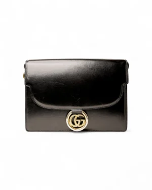 Gucci Tracolla GG Tourchon Ring Large Nera
