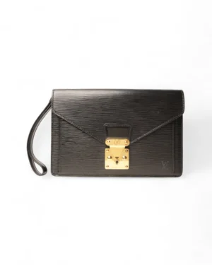 Louis Vuitton Pochette Dragonne MM Epi Nera