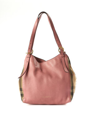 Burberry Sottospalla Medium Check Rosa