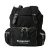 Burberry Zaino Rucksack Nylon Nero