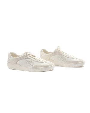 Gucci Sneakers G75 Scamosciata Bianca