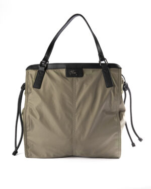Burberry Shopper Vertical Nylon Fango