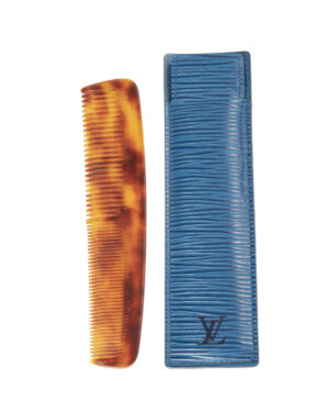 Louis Vuitton Porta Pettine Epi Blu