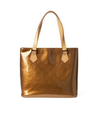 Louis Vuitton Houston MM Vernice Bronzo