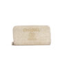 Chanel Portafoglio Zip Deauville Lurex Oro