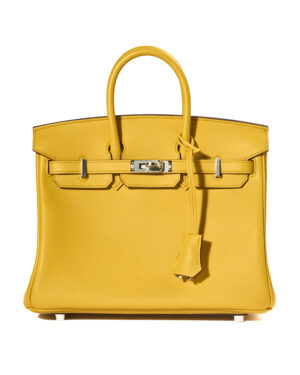 Hermès Sac Birkin 25 Swift Jaune Ambre